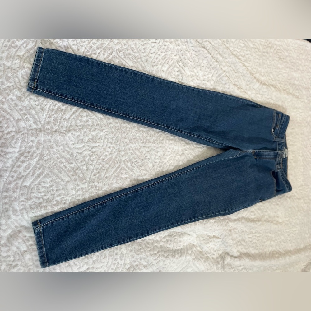 L.L. Bean Women's Deep Blue Skinny Jeans